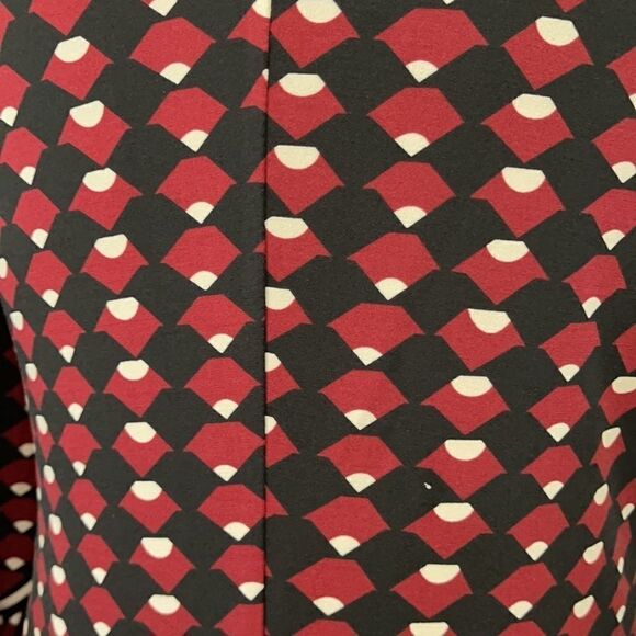 Lark & Ro Patterned V-Neck Dress Sz S - Picture 10 of 12